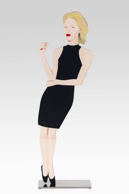 Alex Katz, Black Dress; Ruth, 2018