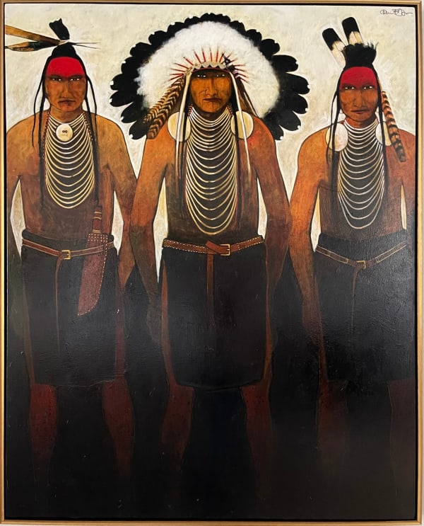 Kevin Red Star, War Chief and Crow Warriors