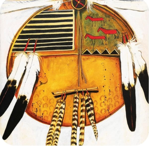 Kevin Red Star, Feathered War Shield
