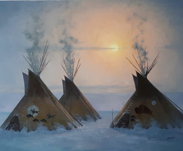 Jim Dick - Frozen Prairie