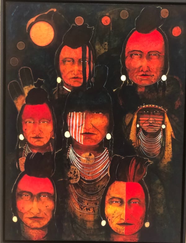 Kevin Red Star, War paint