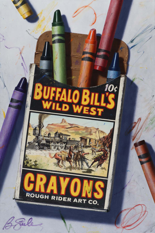Ben Steele, Buffalo Bill's Crayons: Train Hold-Up