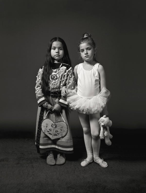 Robert Osborn, Two Little Girls , 2022