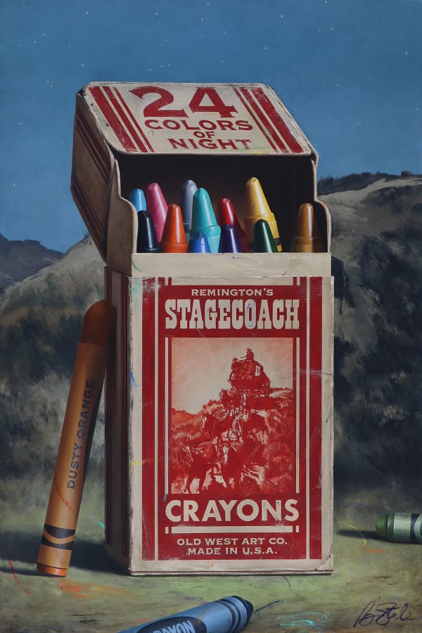 Ben Steele, Remington's Stagecoach Crayons