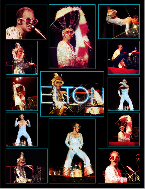 James Fortune, Elton John Collage