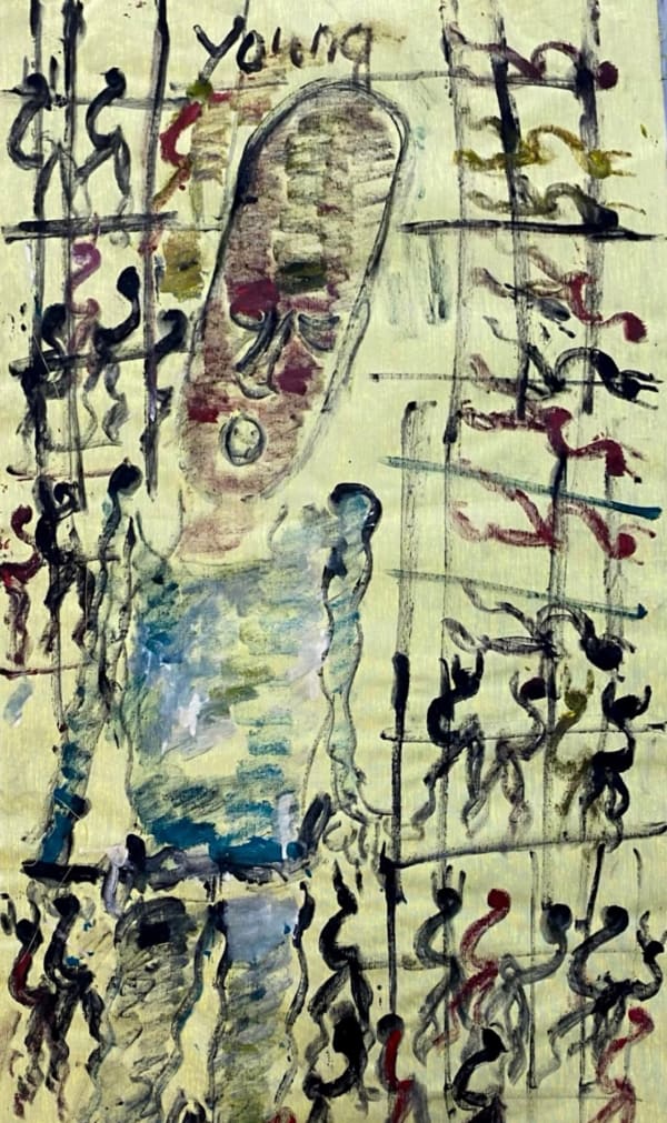 Purvis Young, Untitled 13 (1 Fig.)