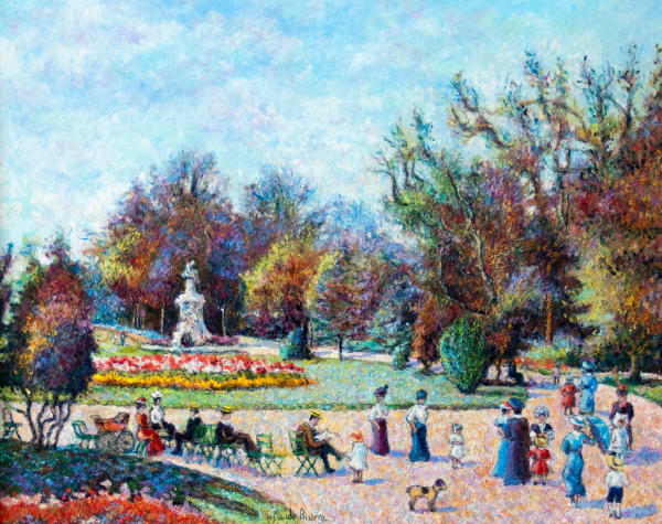 H. Claude Pissaro, Le Jardin de Nancy
