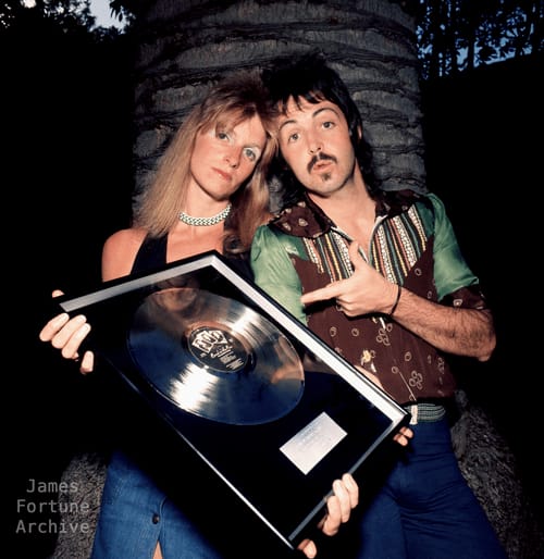 James Fortune, Band on the Run, Gold Record (Linda & Paul) , 1975