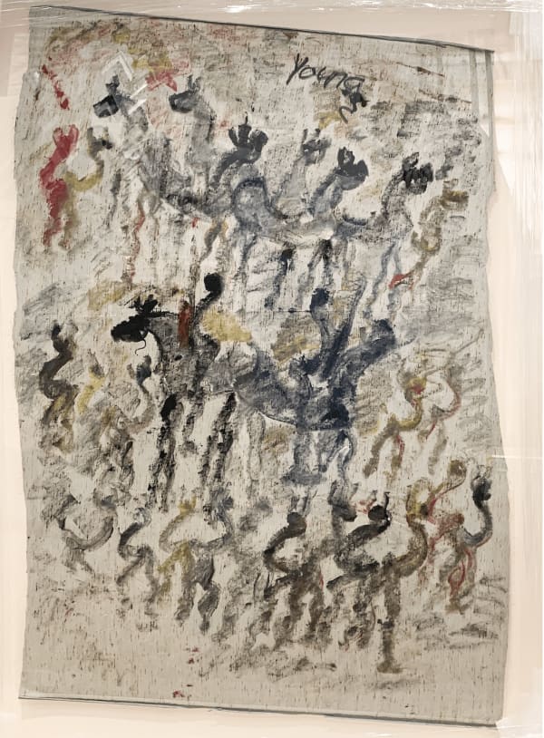 Purvis Young, Untitled 6 (Horse Corral)