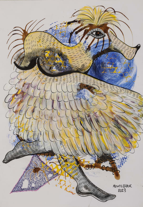 Mouss Black, Sans titre, 2024