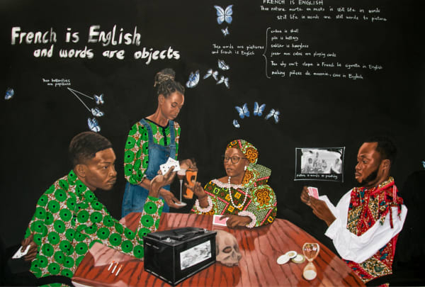 Joseph Kojo Hoggar, Card sharps with the ace of diamonds in 1 and 3