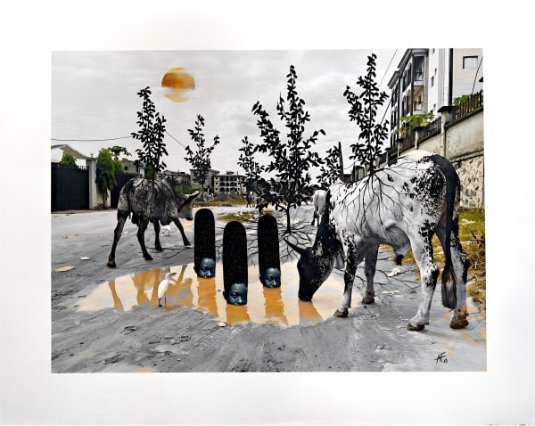 Arnold Fokam, Série "Les ré-enchanteresses", Mycelium, 2025