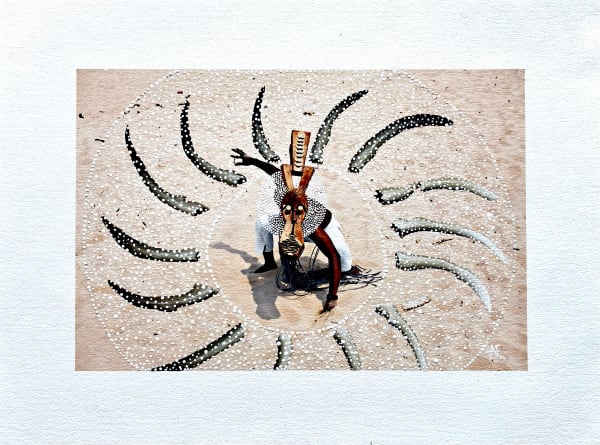 Arnold Fokam, 17 Série "Processions", 2024