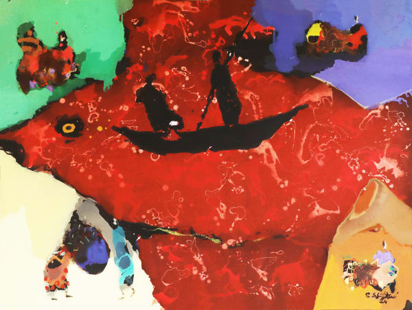 Christophe Sawadogo, La pêche, 2023