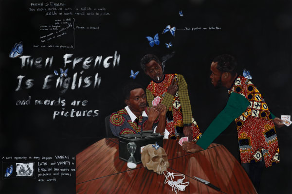 Joseph Kojo Hoggar, The card sharps, 2023