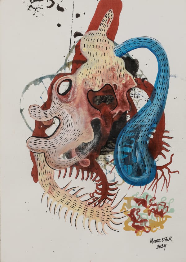 Mouss Black, Sans titre, 2024