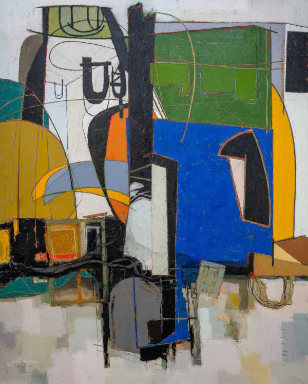 Addis Gezehagn, Detached Perception V, 2024