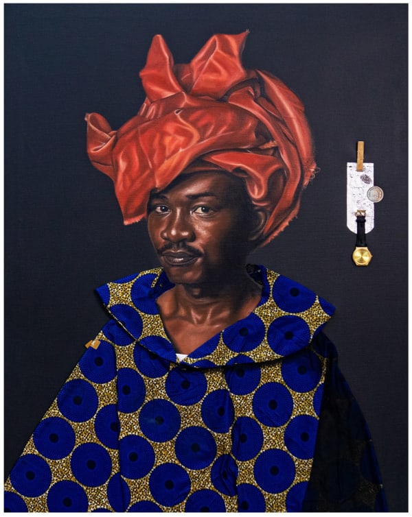 Joseph Kojo Hoggar, Jan Van Hoggar : self portrait, 2025