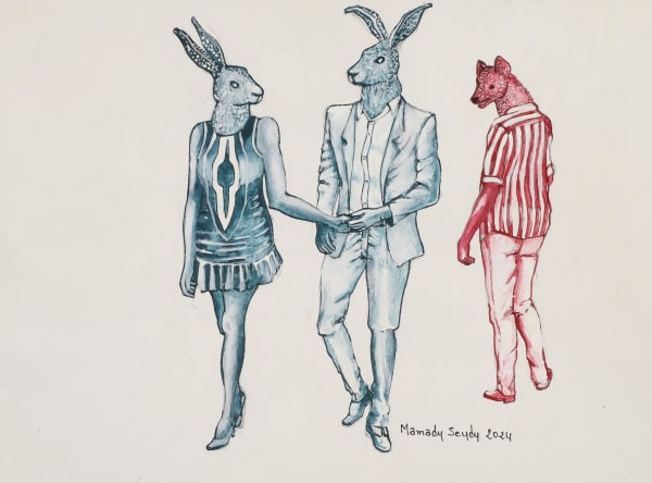 Mamady Seydy, L'union dans le troupeau oblige l'hyène à se coucher affamé, 2024