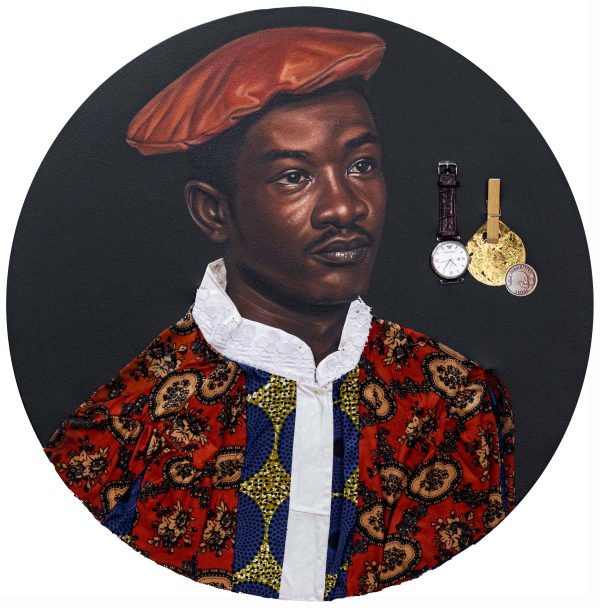 Joseph Kojo Hoggar, Portrait of Hoggar in Royal Livery, 2025