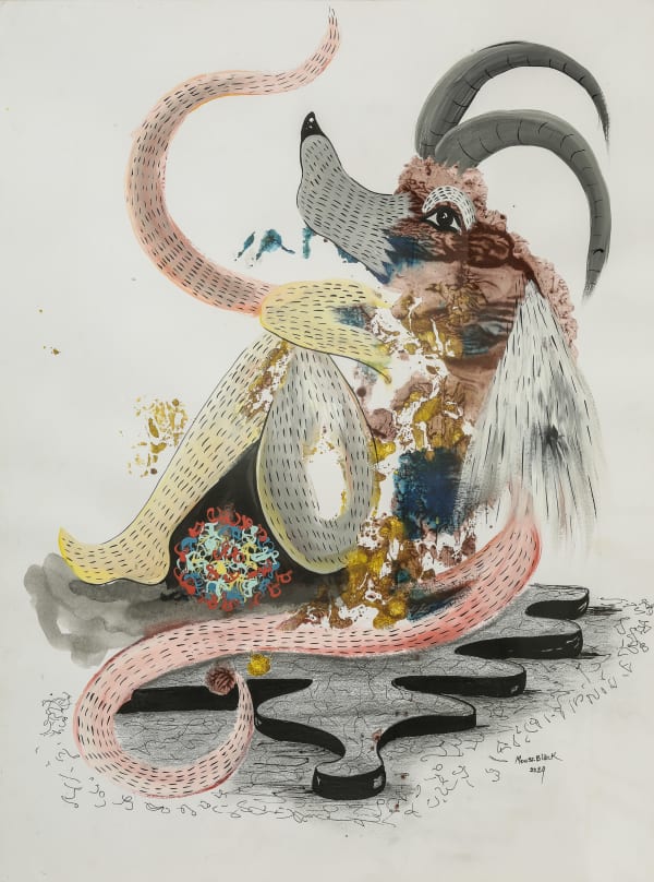 Mouss Black, Sans titre, 2024