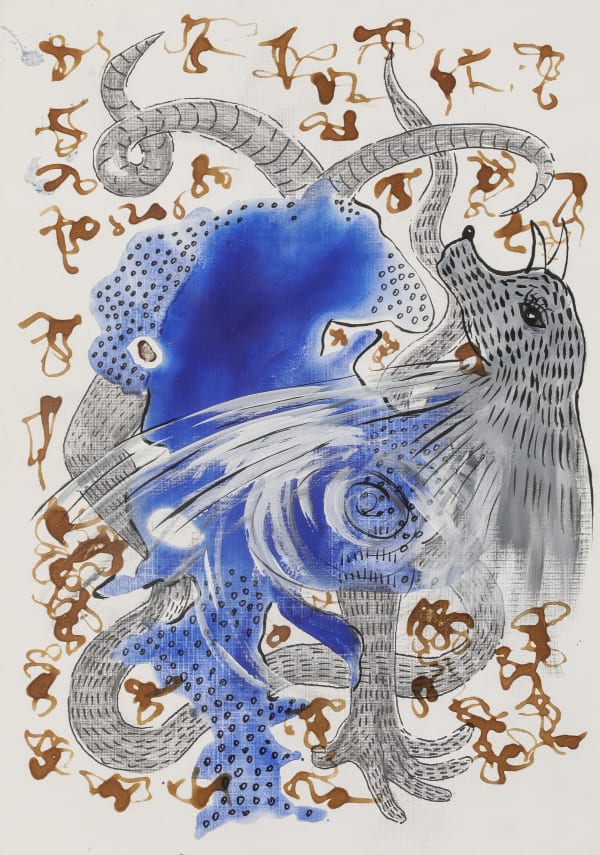 Mouss Black, Sans titre, 2023