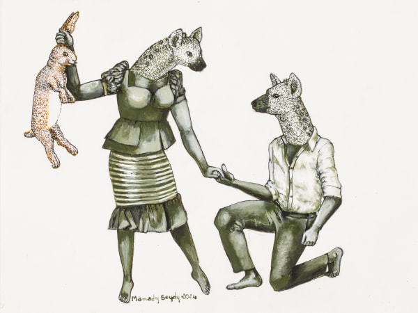 Mamady Seydy, Lorsque la porte du cœur est fermée, passe par la fenêtre de l’argent, 2024