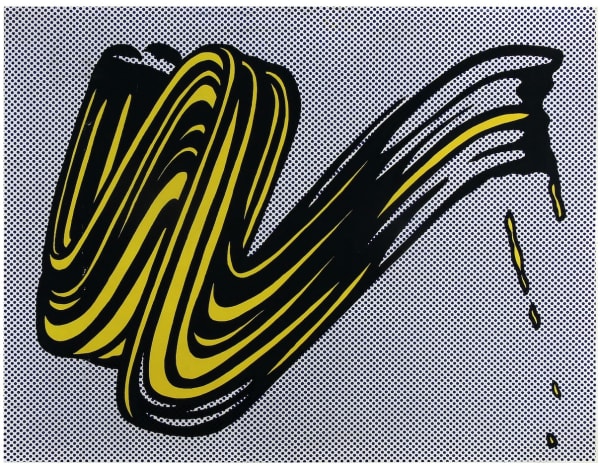 Roy Lichtenstein, Brushstroke, 1965