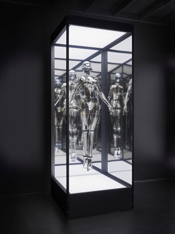 Hajime Sorayama, Sexy Robot Floating, 2019