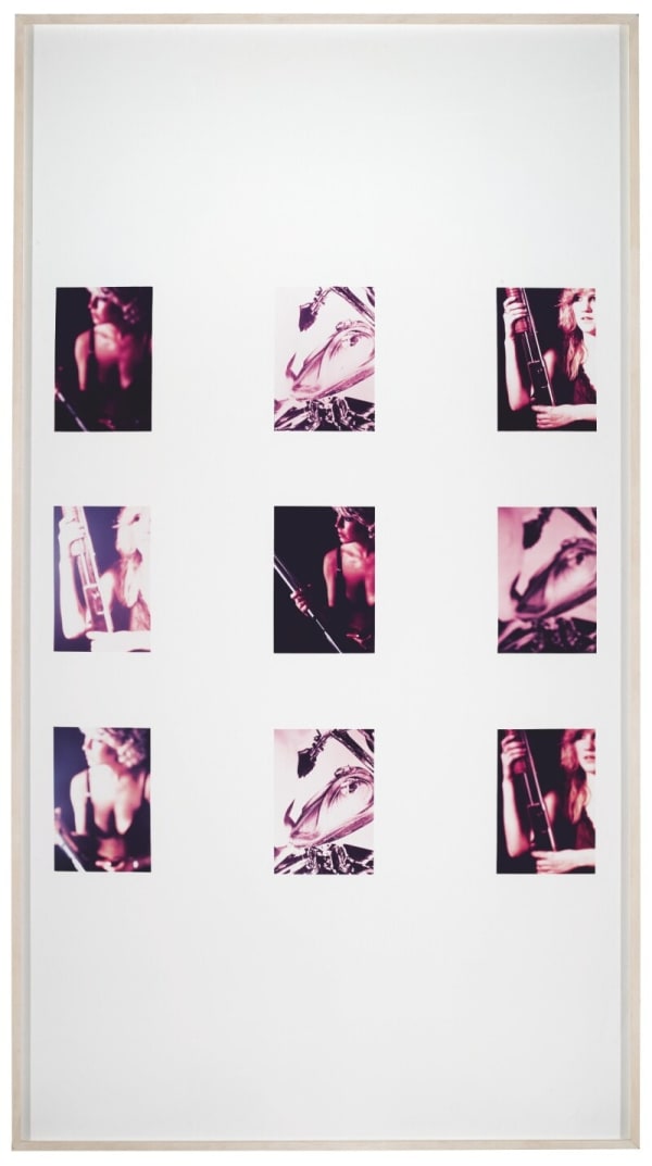 Richard Prince, Three Girlfriends, One with Motorcycle (Gang), 1987-88