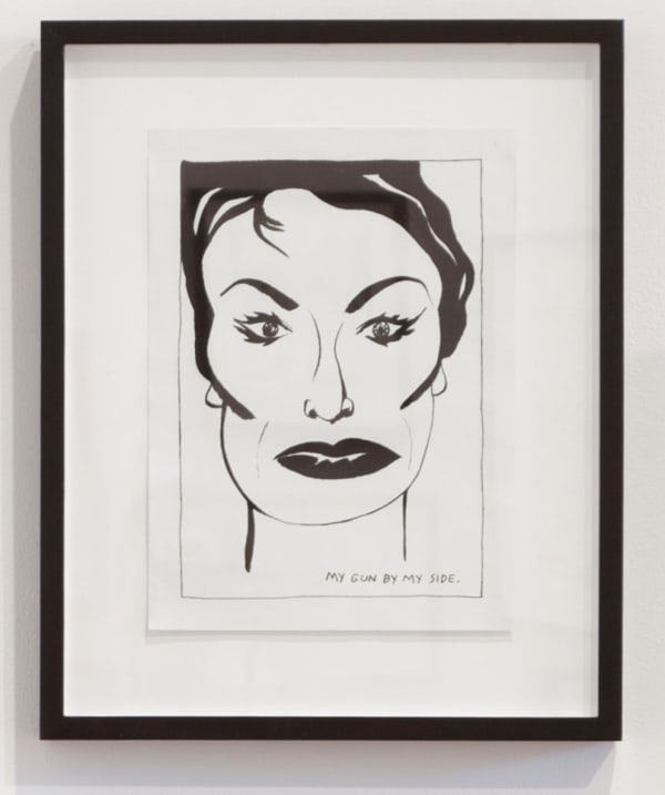 Raymond Pettibon, My Gun By My Side, 1987