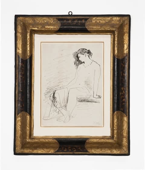 Pablo Picasso, Femme nue assise, 1925