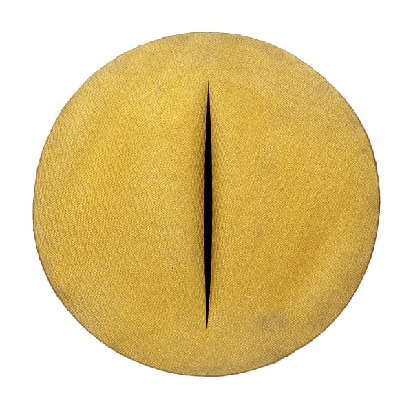 Lucio Fontana, Concetto Spaziale, I Quanta, 1959-60