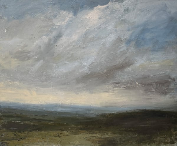 Louise Balaam, Across the Weald, Soft Sky (London Gallery)