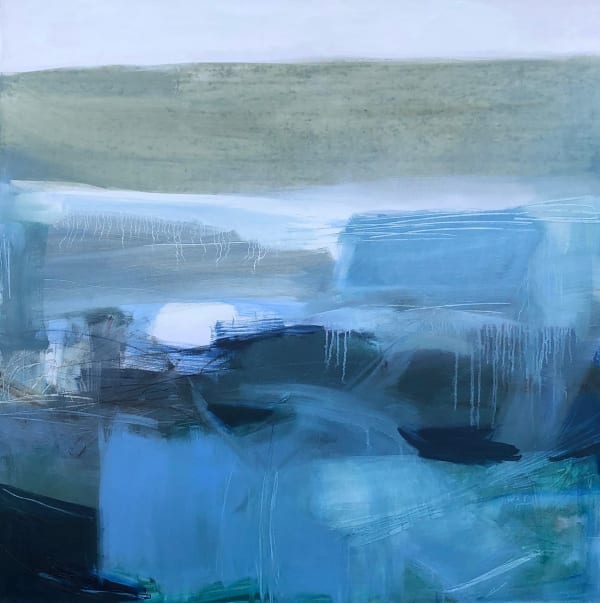 Jeannette Hayes - Ringdale in Blue (Hungerford Gallery)