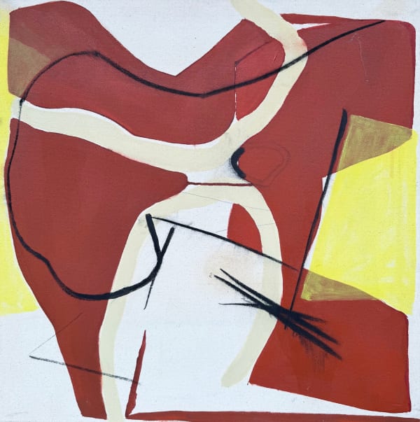 Frank Phelan, Untitled (Rust/Yellow) (London Gallery)