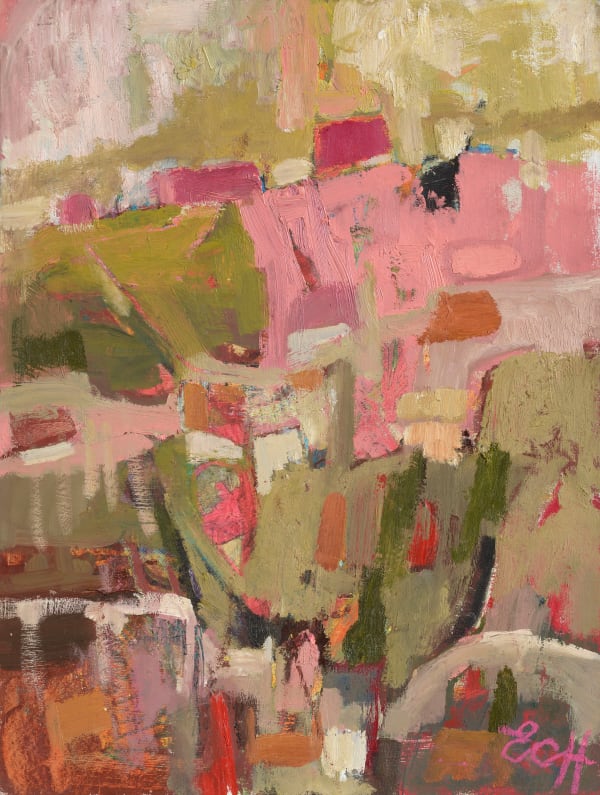 Emma Haggas, Cottage with Red Roof