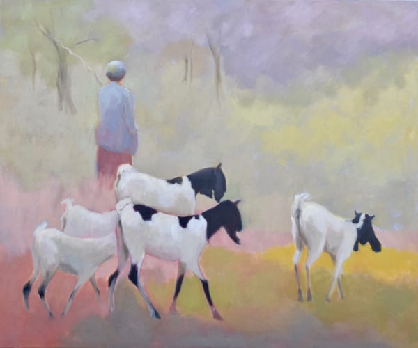 Clare Granger, Herding Goats
