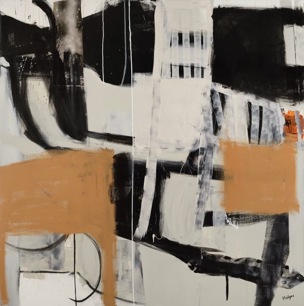 Felice Hodges, Gold, Black and Off White