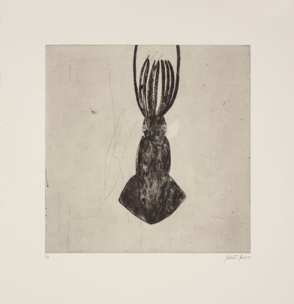Kate Boxer, Squid (Unframed)