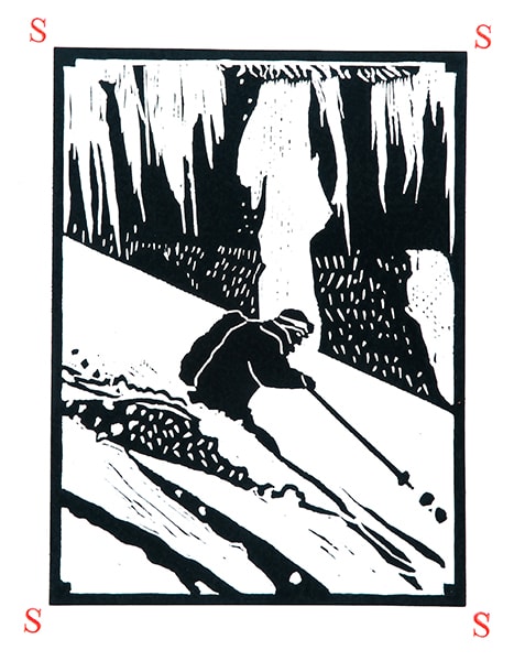 Dione Verulam, s is for ski-ing