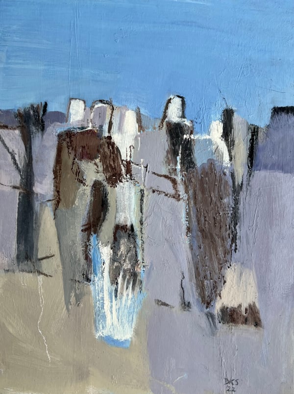 Dafila Scott, It's a Hard Road (Hungerford Gallery)