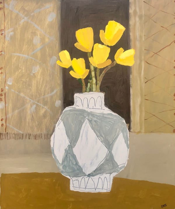 David Pearce, Spring Daffodils (Hungerford Gallery)