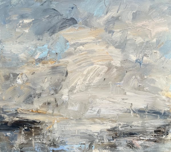Louise Balaam, Billowing Clouds, Cornish Coast (London Gallery)