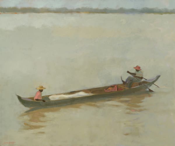 Clare Granger, Fishing Boat (Hungerford Gallery)