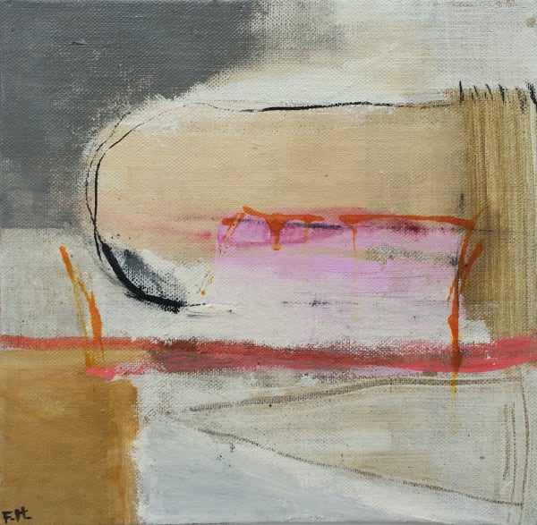 Felice Hodges, Grey, ochre and pink