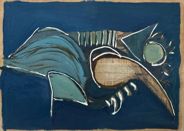 Frank Phelan, Untitled collage (London Gallery)