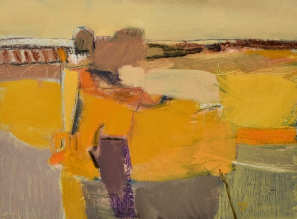 Dafila Scott, Yellow Fields before the Marsh