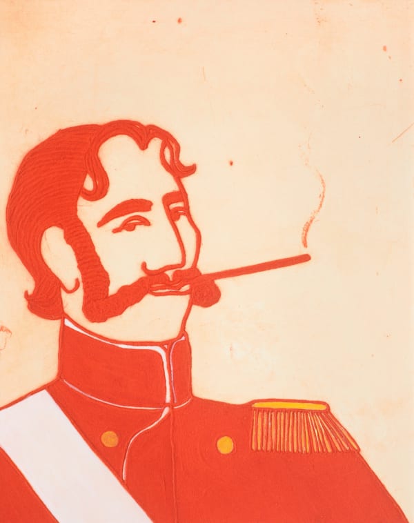 Kate Boxer, Flashman (Unframed)