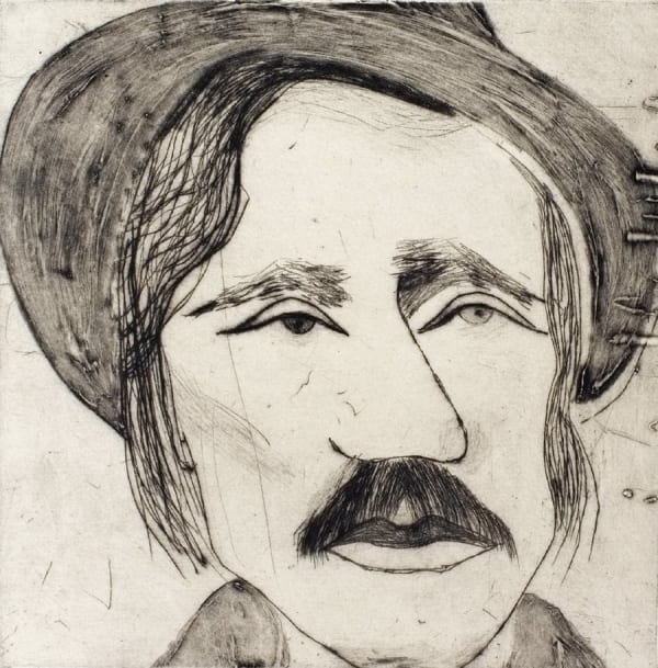 Kate Boxer, Maxim Gorky (Unframed)